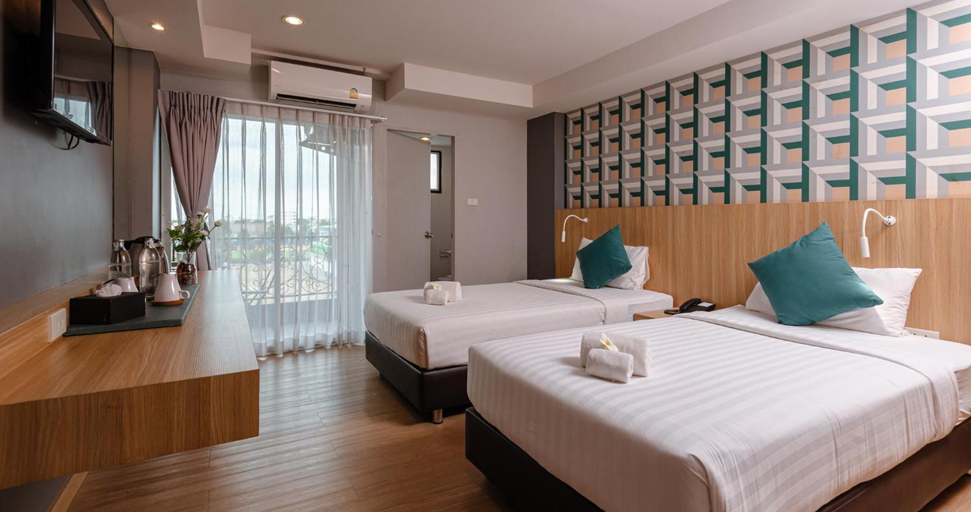 Theorie Hotel Sukhumvit By Slh - Sha Extra Plus Szamutprakan Szoba fotó